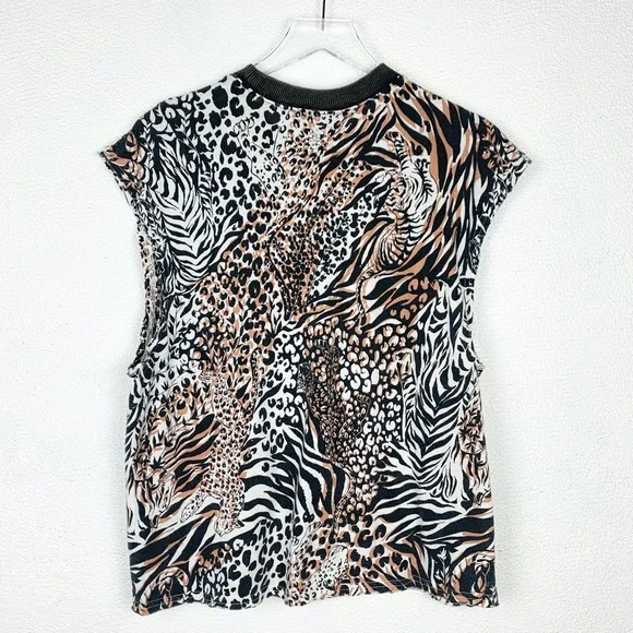 Free People Movement | Oversized Tiger Pattern Tank - Picture 2 of 6
